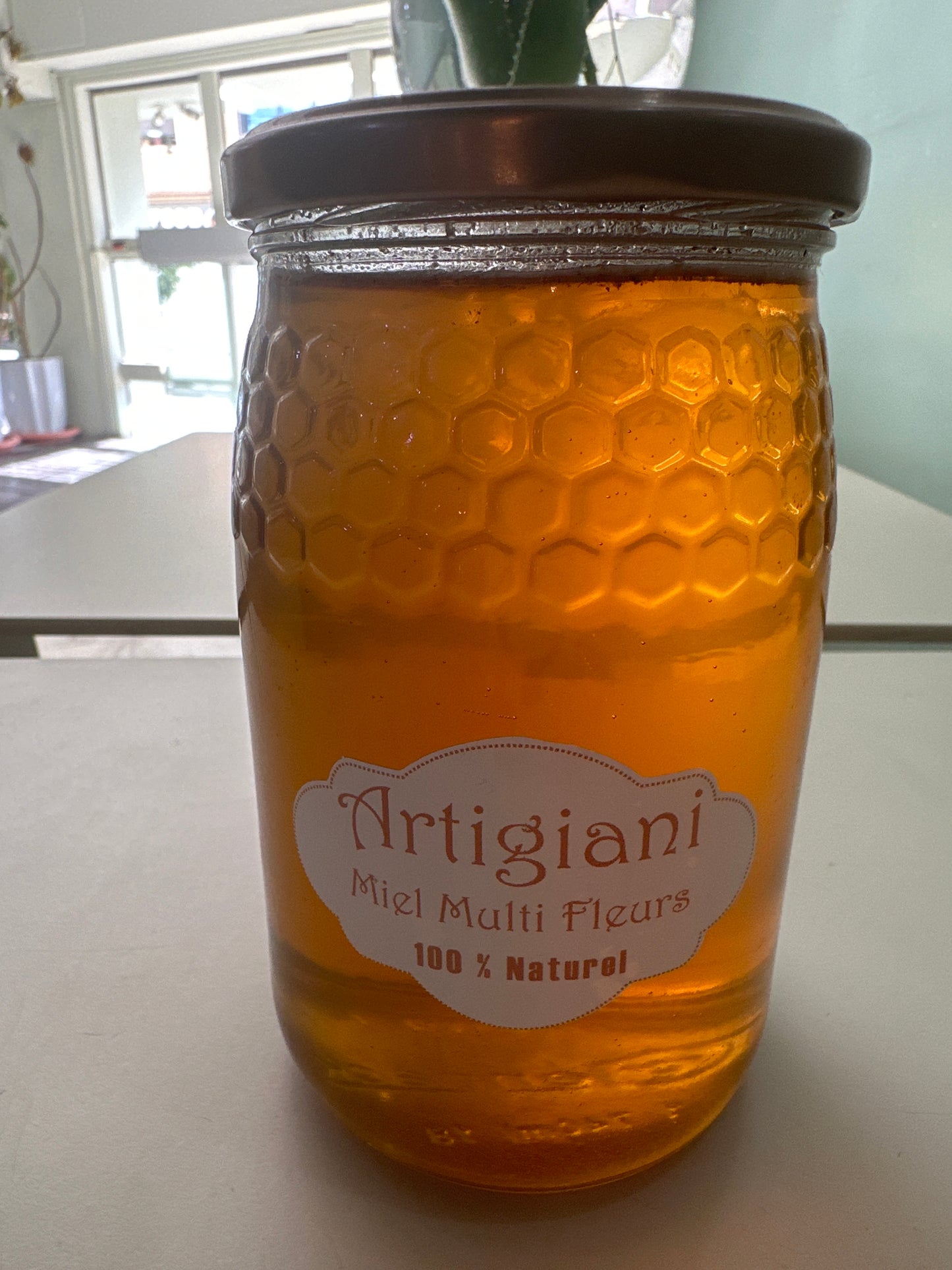 Miel bio sans sucre ajouté 1 Kg. عسل حر بدون سكر مضاف